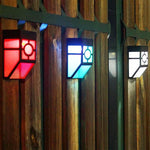 2x Lampada da Parete Solare a LED - Risparmio Energetico
