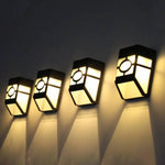 2x Lampada da Parete Solare a LED - Risparmio Energetico