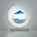 Abyss 3D Lampada da Tavolo a Conchiglia di Sabbia - Relax e Arte in Uno