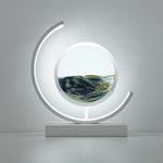 Abyss 3D Lampada da Tavolo a Conchiglia di Sabbia - Relax e Arte in Uno