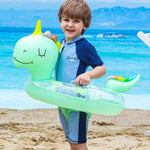 Anello Gonfiabile per Bambini – Anello a Forma di Dino per Divertimento Estivo e Attività in Piscina