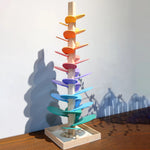 Albero di Biglie Arcobaleno - Giocattolo Montessori con Musica